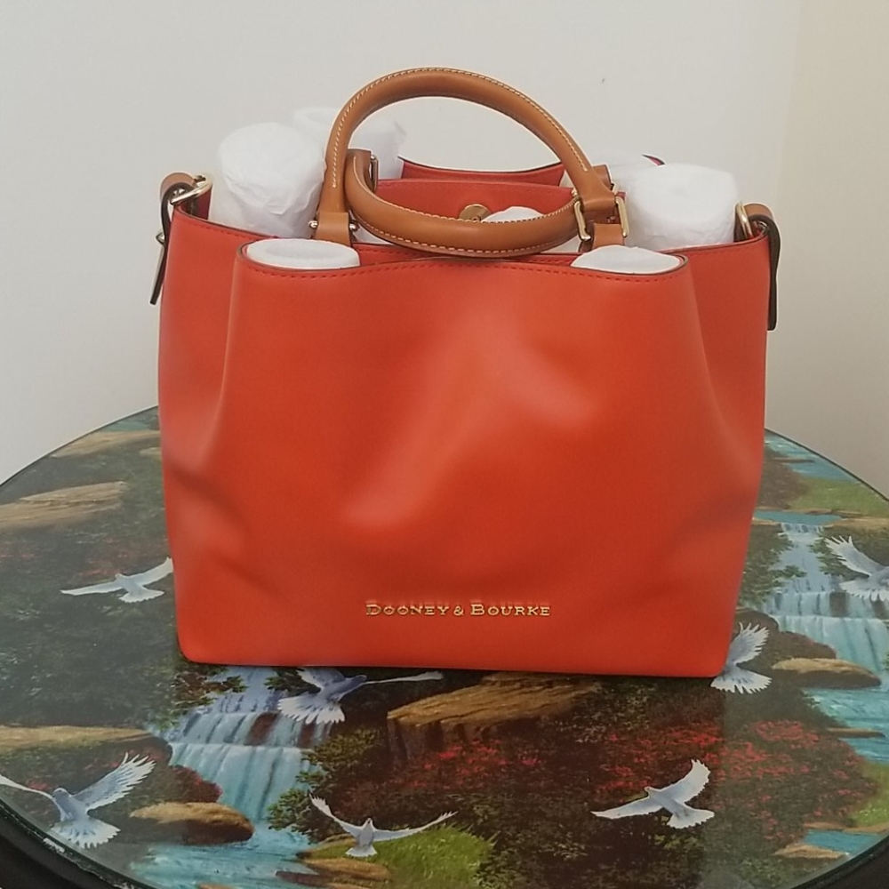 Dooney and Bourke Barlow in Color Persimmon